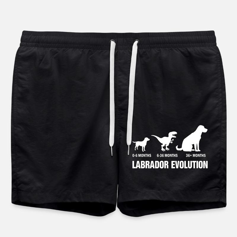 Labrador Evolution - Badeshorts - Schwarz