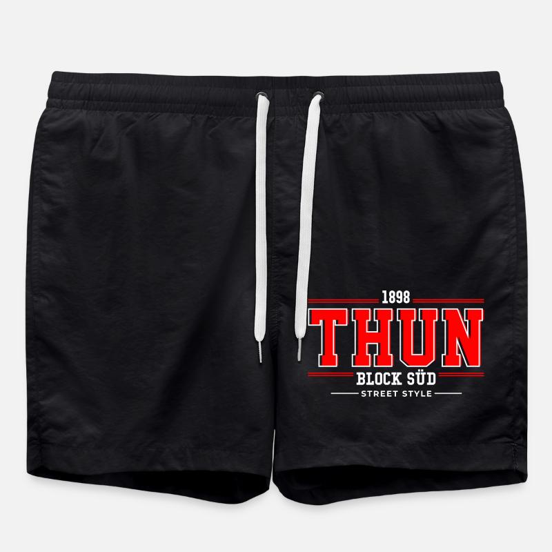 Thun - Badeshorts - Schwarz