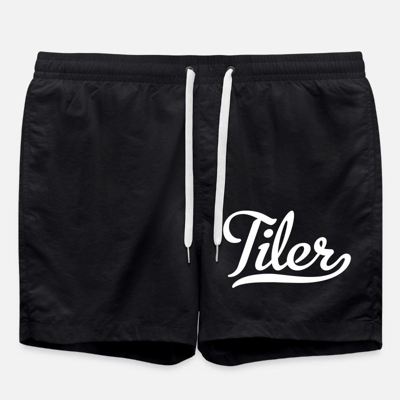 Tiler - Swim Trunks - black