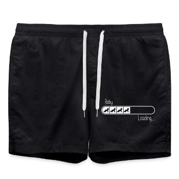 Grossesse Grossesse - Short de bain - noir - Devant - AI Model Male 185 light (185cm)