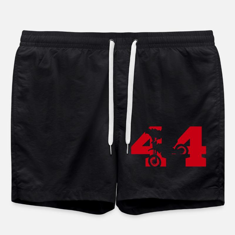 Moto 44 biker - Swim Trunks - black