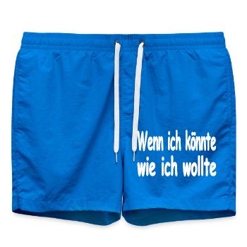 Party - Badeshorts - Cobalt blue - Vorne