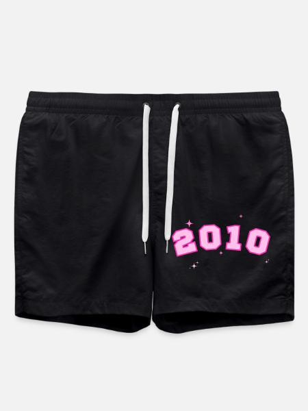 Rosenstern 2010 - Badeshorts - Schwarz