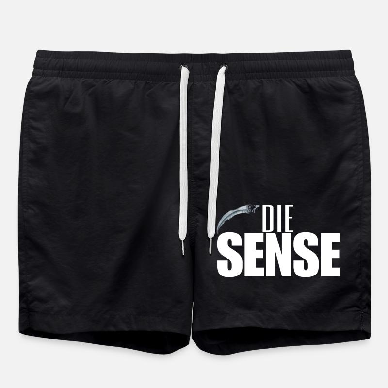 La faux - Short de bain - noir