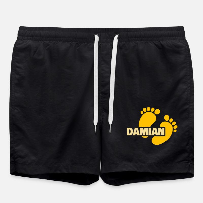 Gift for Damian - Swim Trunks - black