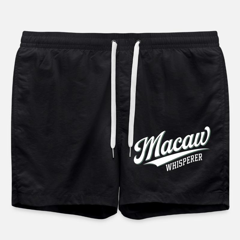 Exotic Bird Style - Swim Trunks - black