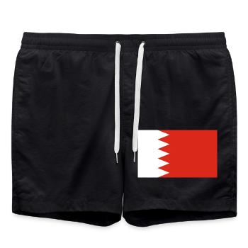Bahreïn - Short de bain - noir - Devant - AI Model Male 185 light (185cm)