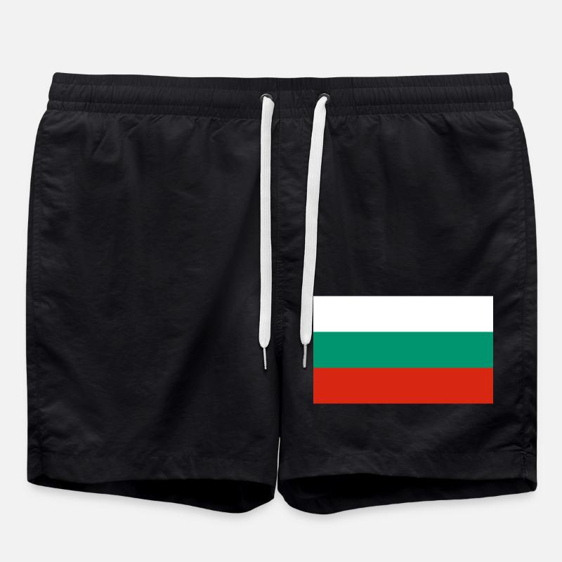 Bulgaria - Swim Trunks - black