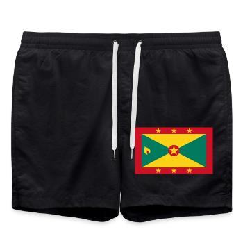 Grenade - Short de bain - noir - Devant - AI Model Male 185 light (185cm)