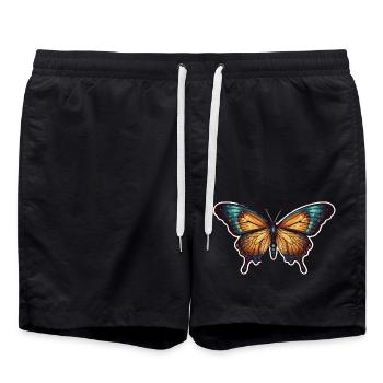 Papillon - Short de bain - noir - Devant - AI Model Male 185 light (185cm)