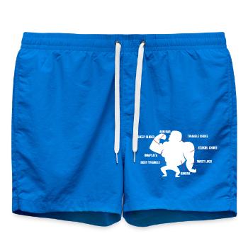 Jiu Jitsu Autodéfense - Short de bain - cobalt blue - Devant