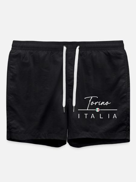 Italie - Turin - Turin - Italien - Italie - Short de bain - noir