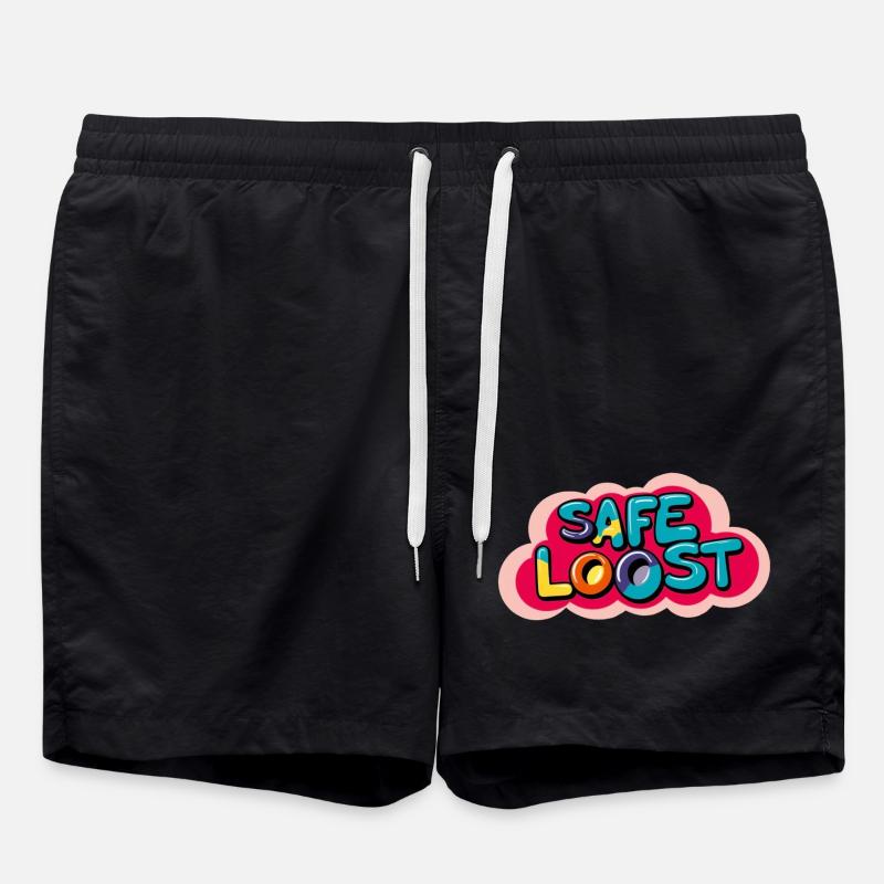 Sicheres Beuten - Badeshorts - Schwarz