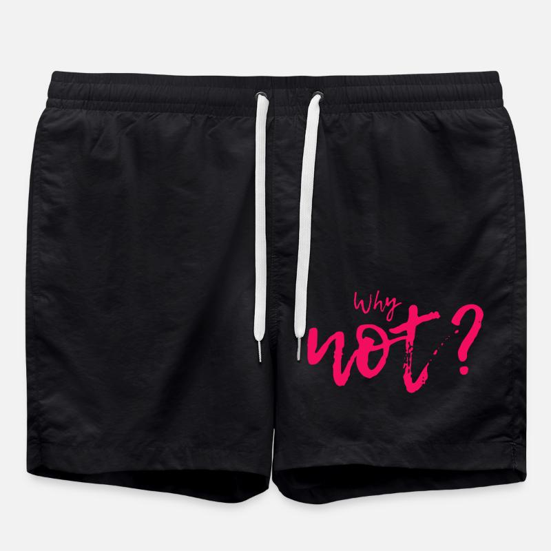 WHY NOT? - Swim Trunks - black