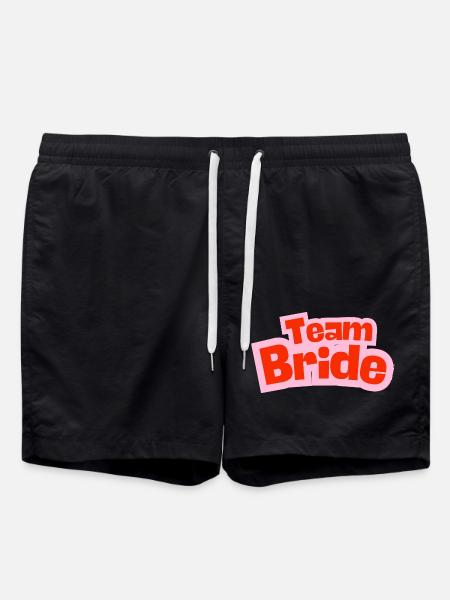 Team Bride - Swim Trunks - black