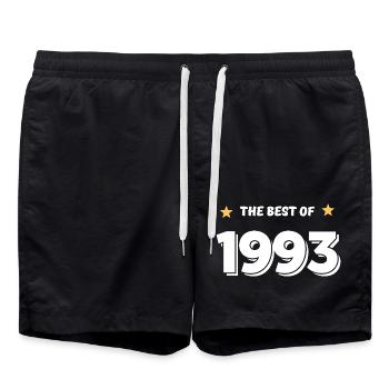 Best of 1993 - Swim Trunks - black - Front - AI Model Male 185 light (185cm)