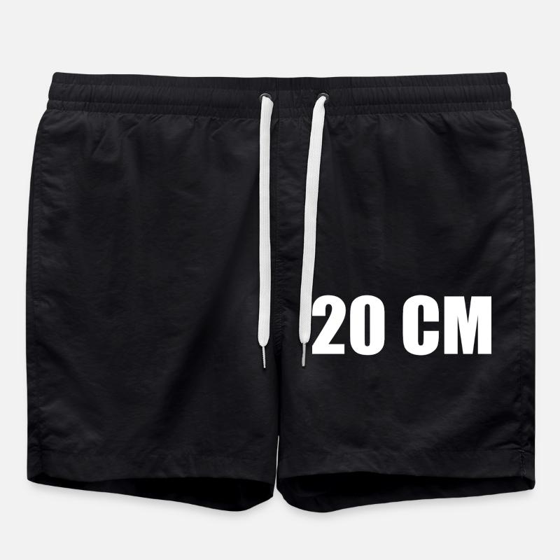 20 cm - Swim Trunks - black