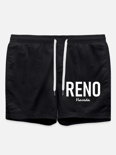 Reno - Nevada - USA - United States of America - Swim Trunks - black