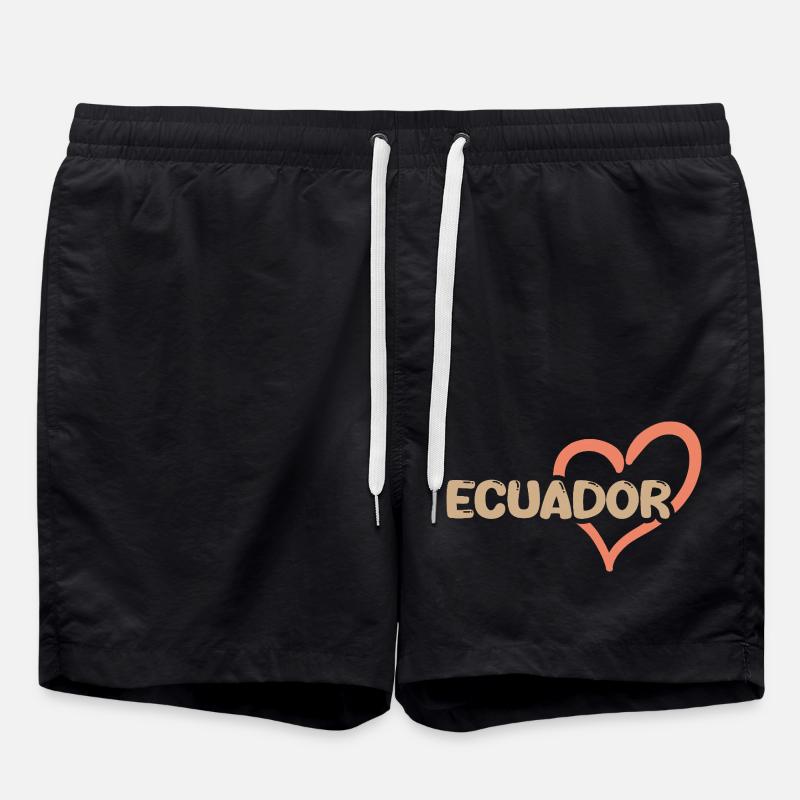 Ecuador Ecuador - Badeshorts - Schwarz