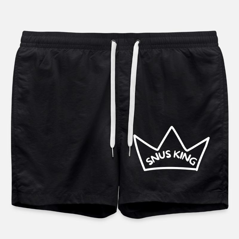 Snus King - Badeshorts - Schwarz