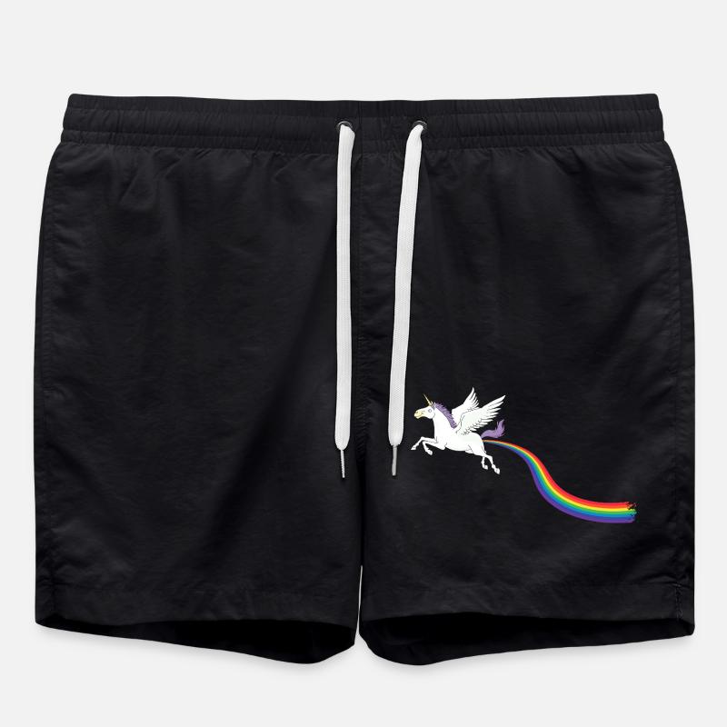 PROPULSION ARC-EN-CIEL - Short de bain - noir