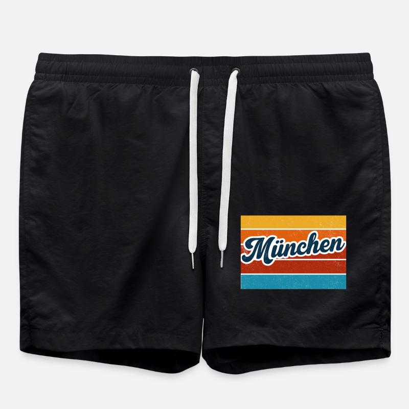 MÜNCHEN - MUNICH - Swim Trunks - black