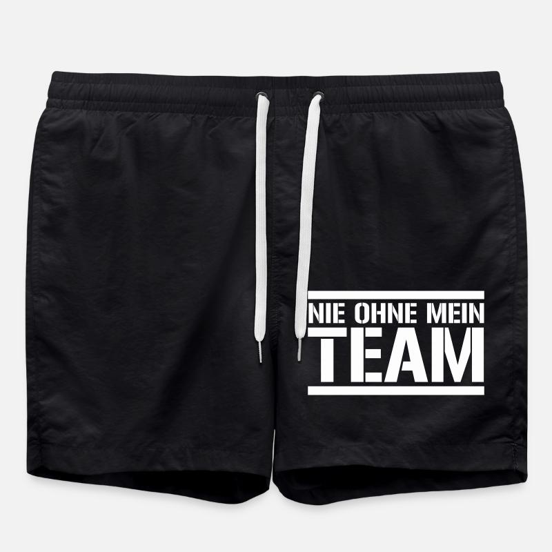 équipe - Short de bain - noir