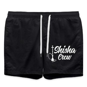 Shisha Crew - Swim Trunks - black - Front - AI Model Male 185 light (185cm)