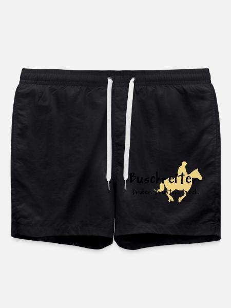 Buschreiter - Badeshorts - Schwarz