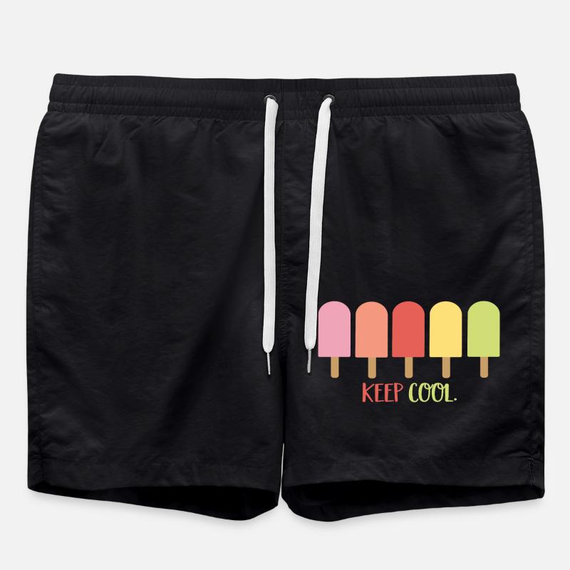 2541614 128119892 Eis - Badeshorts - Schwarz