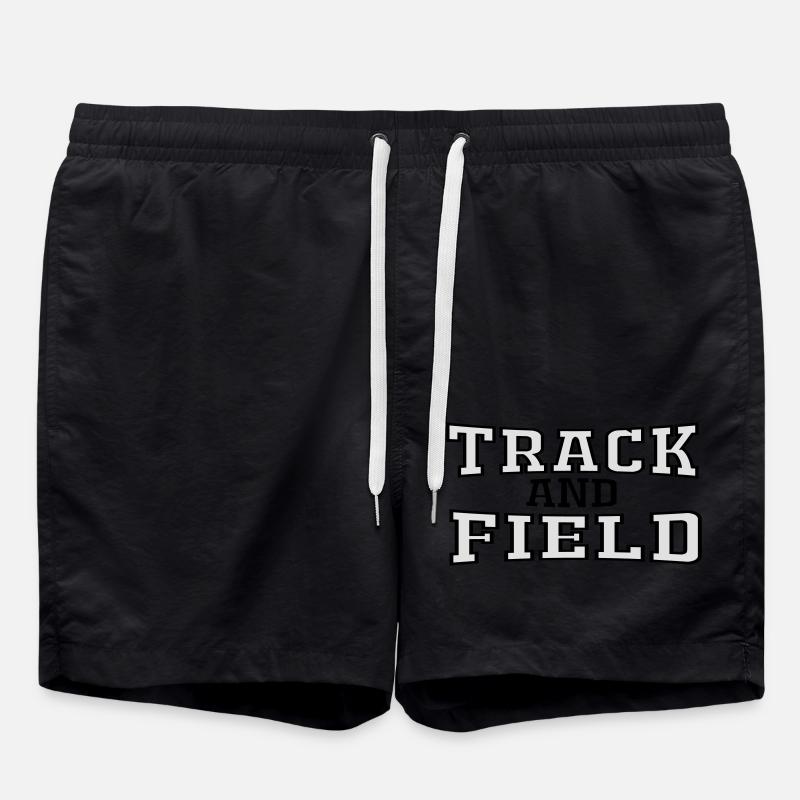 Track and Field - Swim Trunks - black