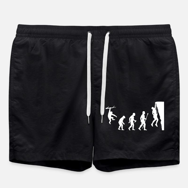 Chemise d'escalade - Short de bain - noir