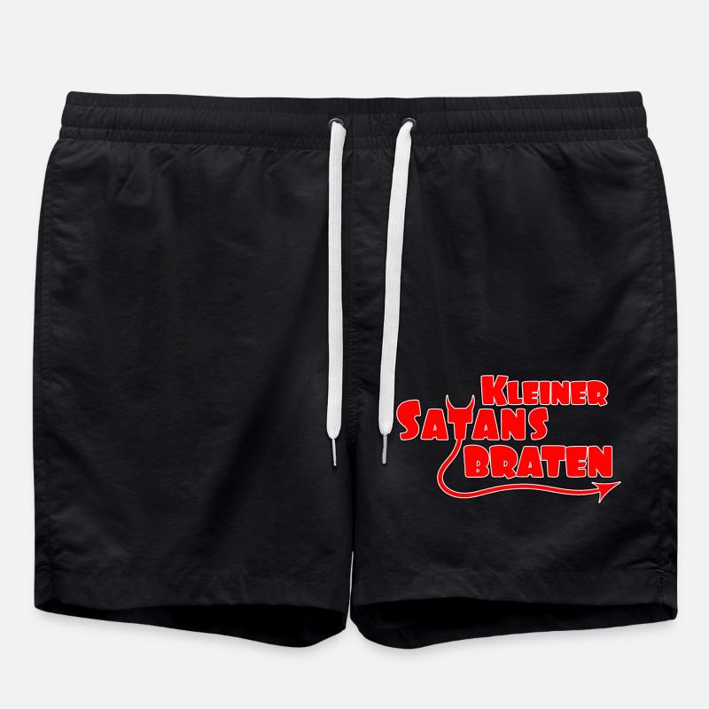 Small Satan Roast - Swim Trunks - black