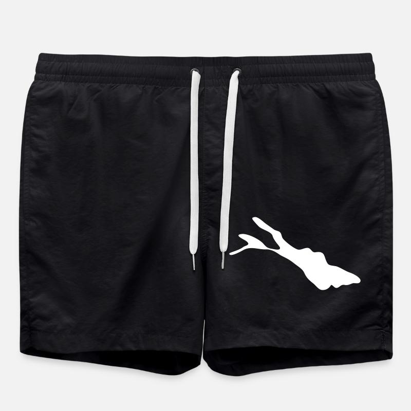 Bodensee - Badeshorts - Schwarz