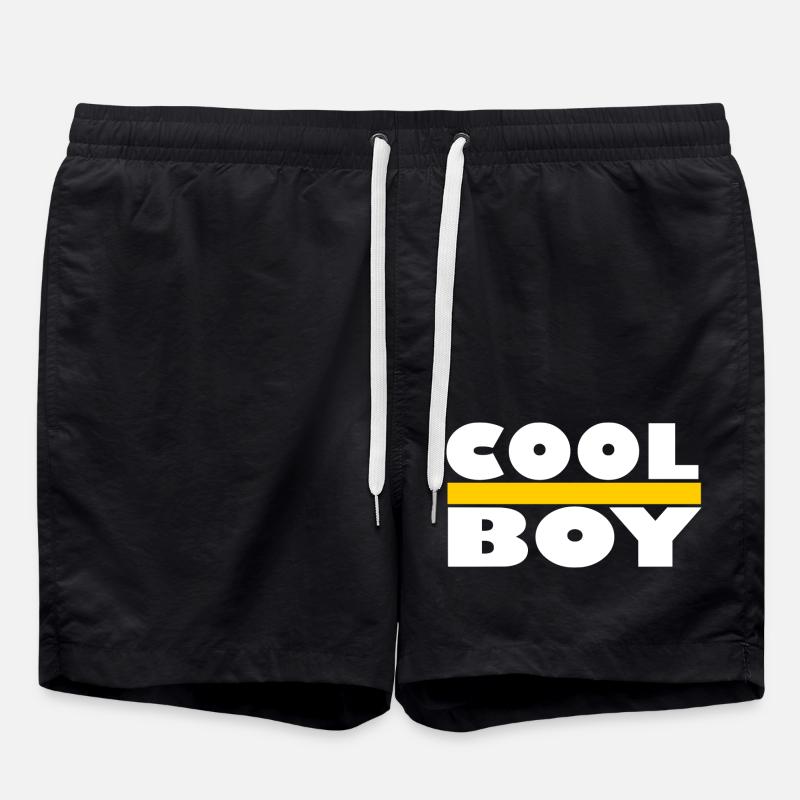 Cool boy - Badeshorts - Schwarz