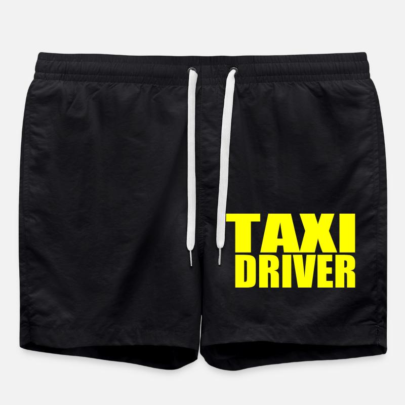 conducteur de taxi - Short de bain - noir