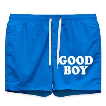 Good boy - Swim Trunks - cobalt blue - Front