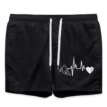 Club de basket-ball Amateurs de basket-ball Joueurs de basket-ball - Short de bain - noir - Devant - AI Model Male 185 light (185cm)