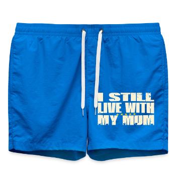 I Still live with my Mom - Badeshorts - Cobalt blue - Vorne
