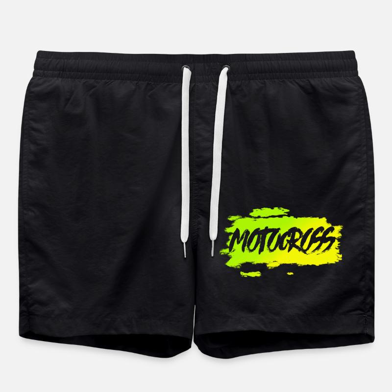 Motocross - Short de bain - noir