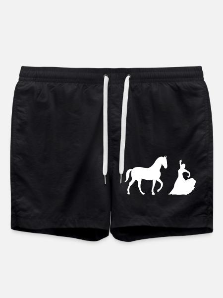 Cheval - Short de bain - noir