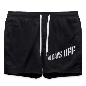 pas de jours de congé devis - Short de bain - noir - Devant - AI Model Male 185 light (185cm)