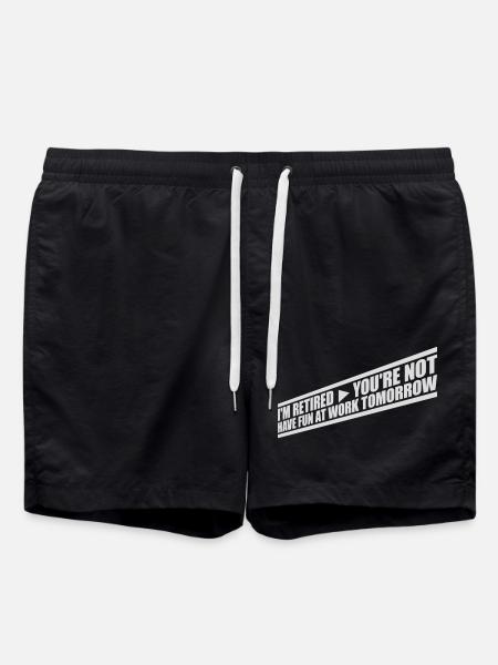 have fun at work - Swim Trunks - black