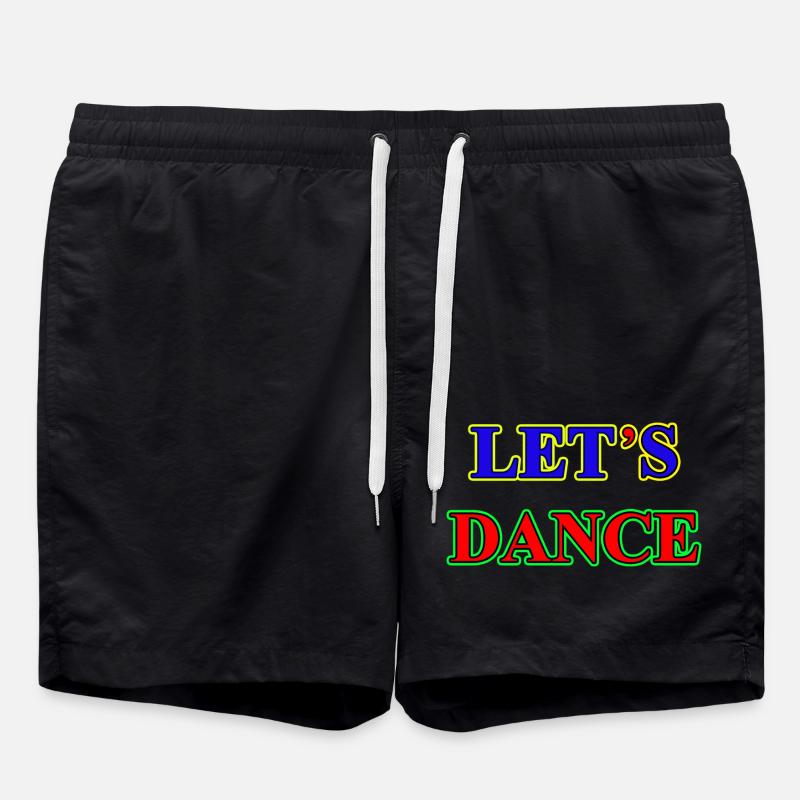 Letsdance E - Badeshorts - Schwarz