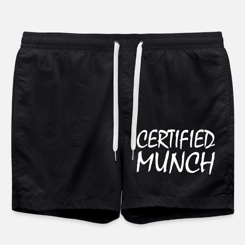 Certified munch - Swim Trunks - black