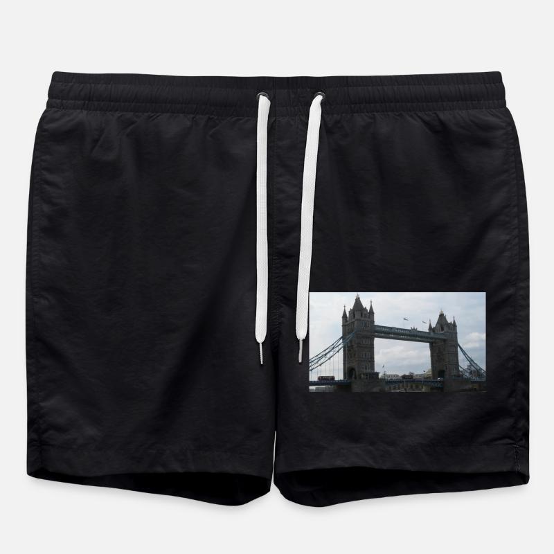 Tower Brücke London - Badeshorts - Schwarz