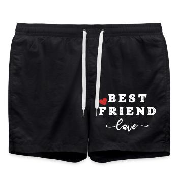 Meilleur ami - Short de bain - noir - Devant - AI Model Male 185 light (185cm)