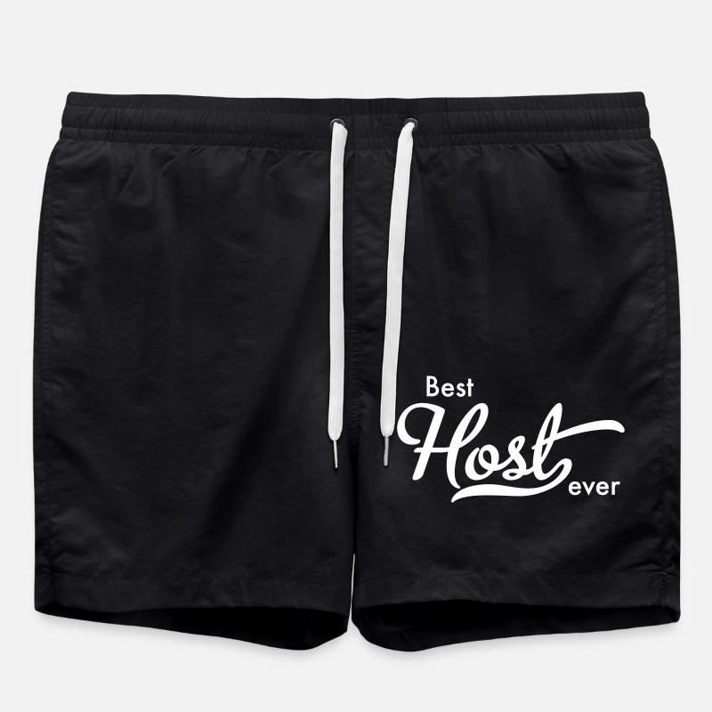 Hôte - Short de bain - noir