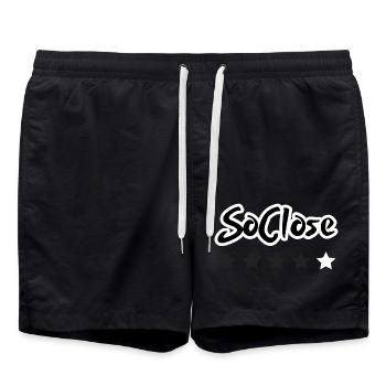 SoClose - Short de bain - noir - Devant - AI Model Male 185 light (185cm)