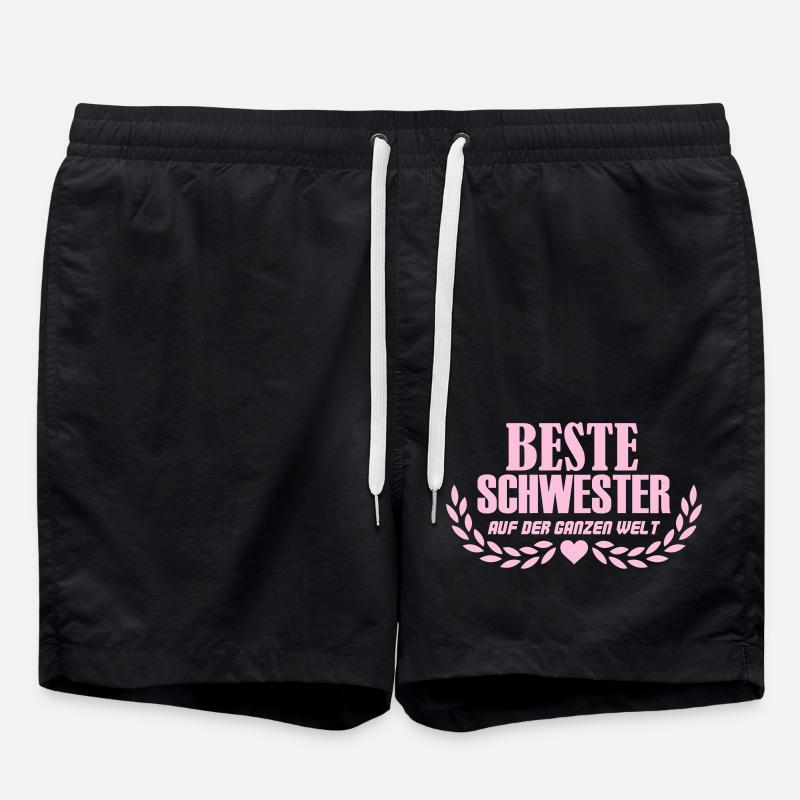 Meilleure Sœur 002 - Short de bain - noir